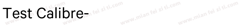 Test Calibre字体转换